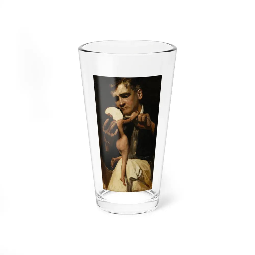 Back There in the Grass, Collier's illustration (Magazine Illustration) Pint Glass 16oz 16oz - Go Mug Yourself