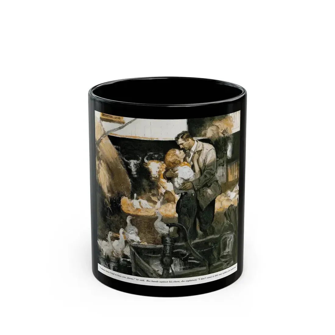 Back To Bearing, Ladies' Home Journal, June 1938 - Black Coffee Mug 11oz - Go Mug Yourself