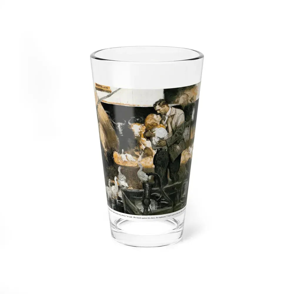 Back To Bearing, Ladies' Home Journal, June 1938 (Magazine Illustration) Pint Glass 16oz 16oz - Go Mug Yourself