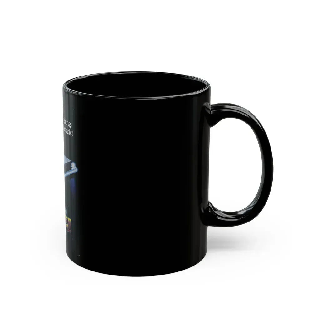 BACK TO THE FUTURE II (TEASER) 1989 Movie Poster - Black Coffee Mug - Go Mug Yourself