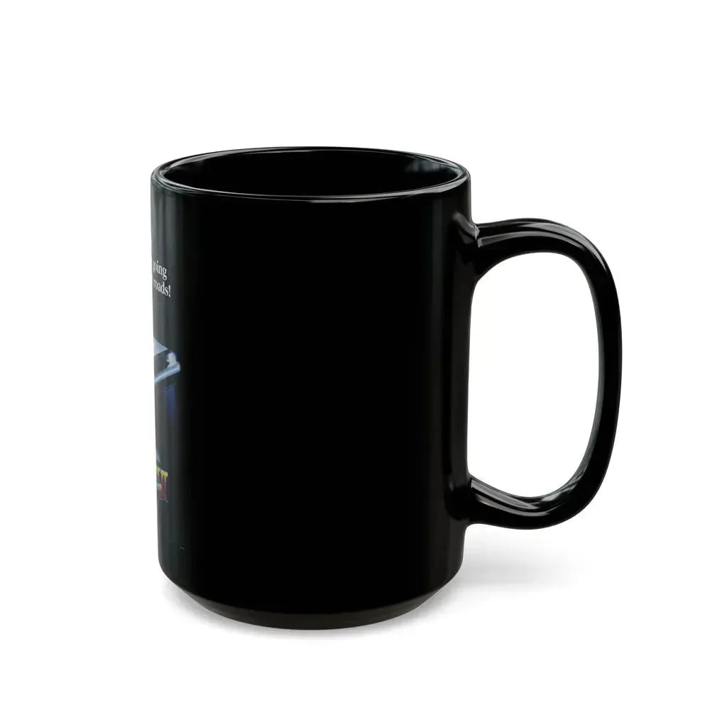 BACK TO THE FUTURE II (TEASER) 1989 Movie Poster - Black Coffee Mug - Go Mug Yourself