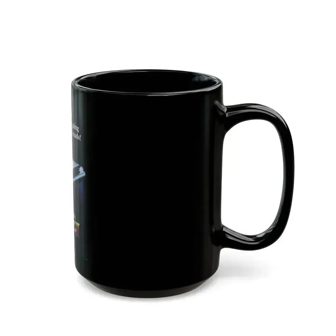 BACK TO THE FUTURE II (TEASER) 1989 Movie Poster - Black Coffee Mug - Go Mug Yourself