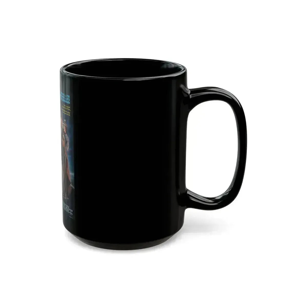 BACK TO THE FUTURE III 1990 Movie Poster - Black Coffee Mug - Go Mug Yourself