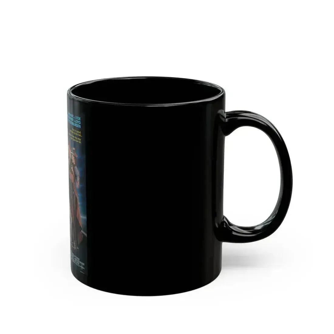 BACK TO THE FUTURE III 1990 Movie Poster - Black Coffee Mug - Go Mug Yourself