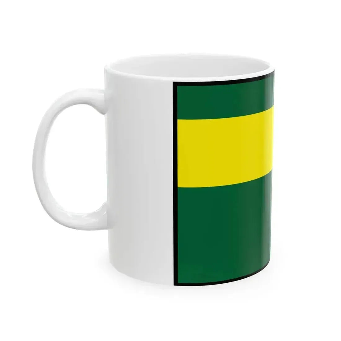 Backov Trebisov Flag (Slovakia) White Coffee Mug - Go Mug Yourself
