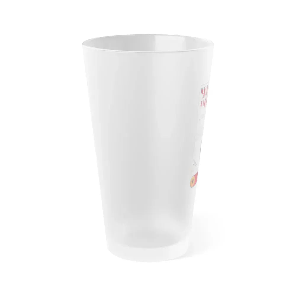 BACKSTAB 1917 Movie Poster - Frosted Pint Glass 16oz - Go Mug Yourself