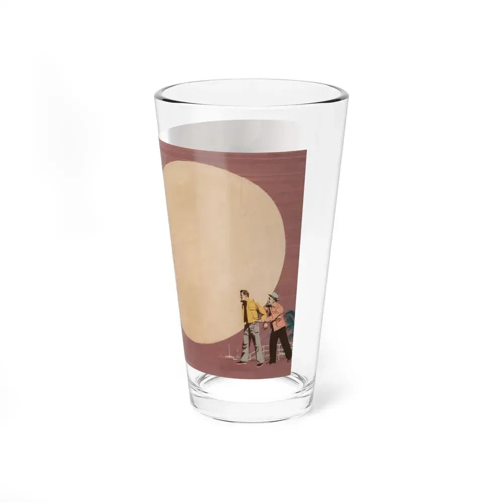 Backyard Chef (Magazine Illustration) Pint Glass 16oz - Go Mug Yourself