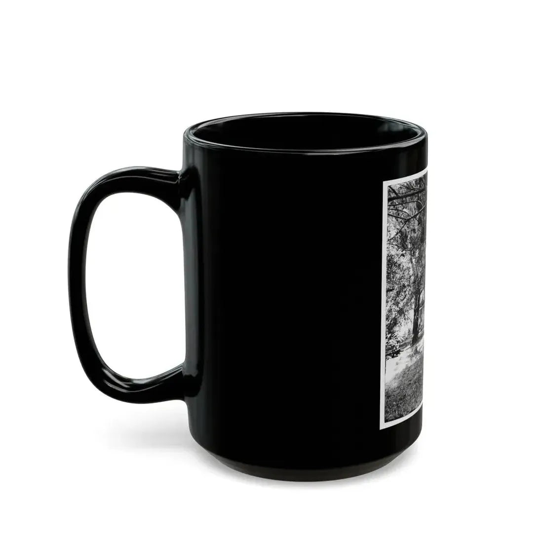 Backyard (U.S. Civil War) Black Coffee Mug - Go Mug Yourself