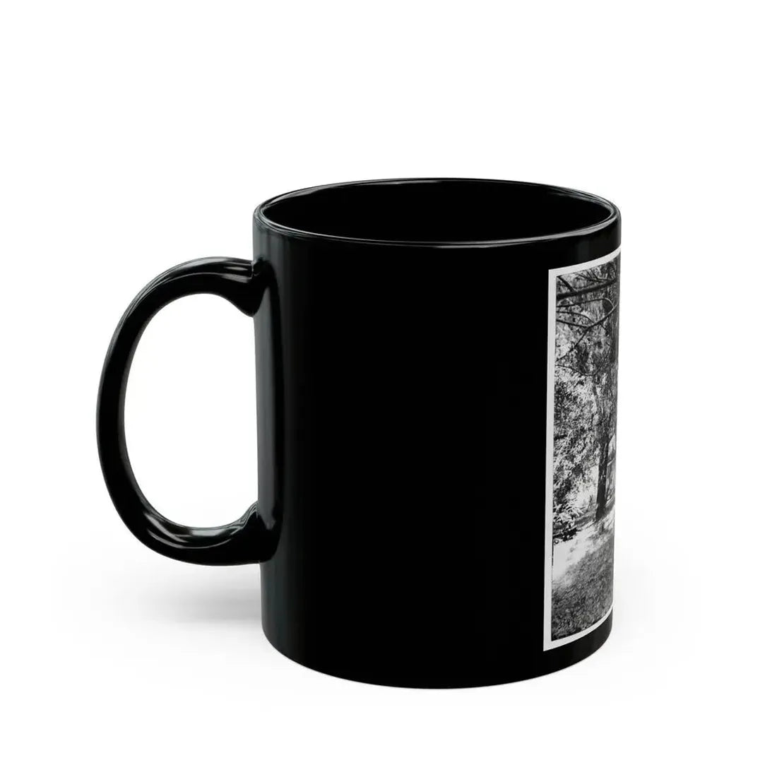 Backyard (U.S. Civil War) Black Coffee Mug - Go Mug Yourself