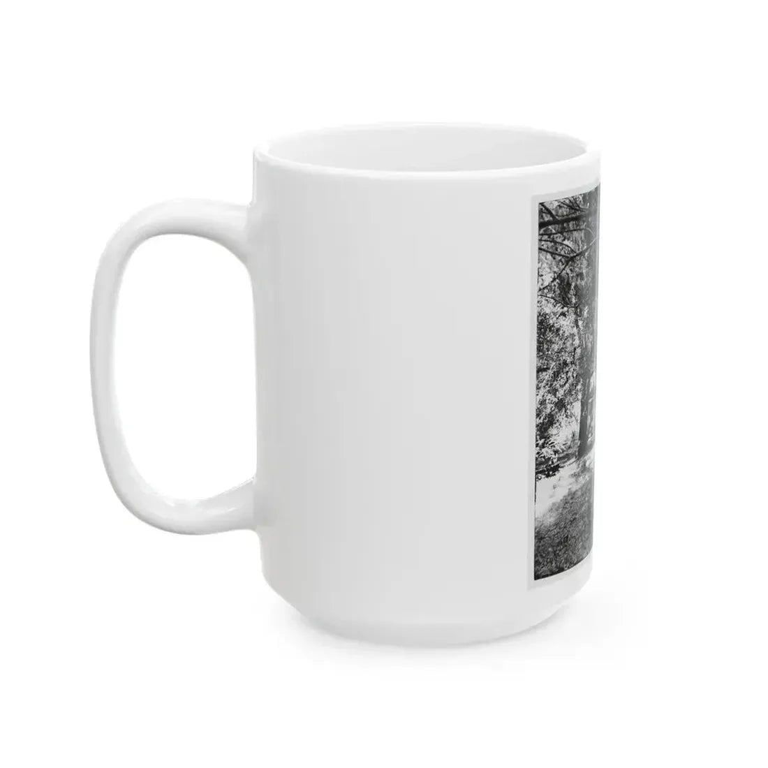 Backyard (U.S. Civil War) White Coffee Mug - Go Mug Yourself
