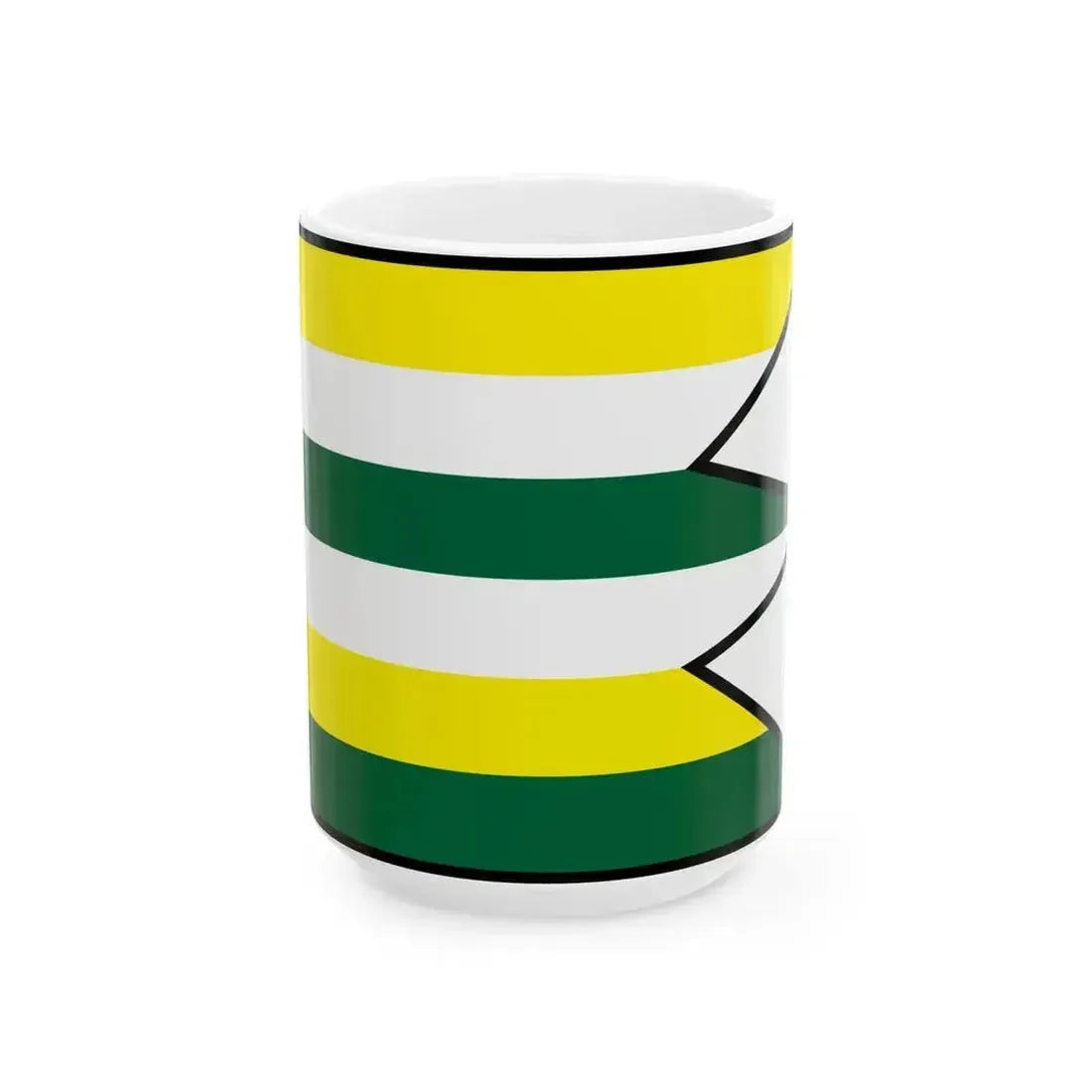 Bacuch Brezno Flag (Slovakia) White Coffee Mug 15oz - Go Mug Yourself