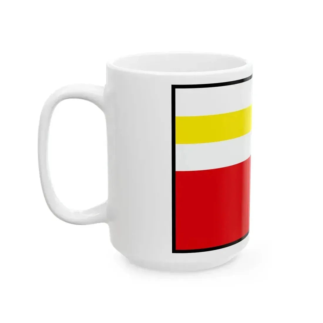 Bacurov Zvolen Flag (Slovakia) White Coffee Mug - Go Mug Yourself