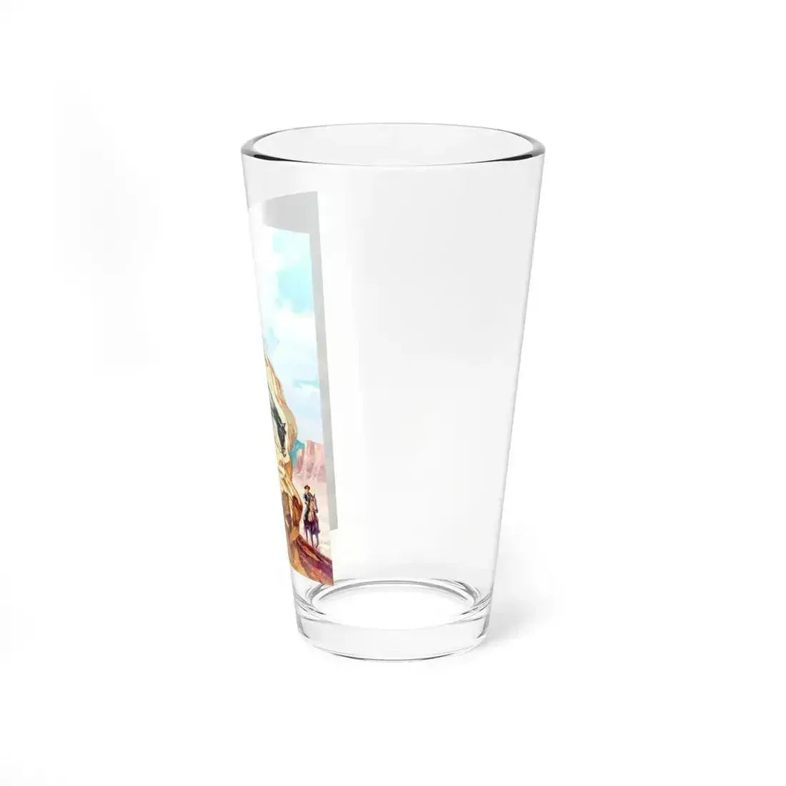 Bad Blood at Black Range, Ace paperback cover, 1956 - Pint Glass 16oz - Go Mug Yourself