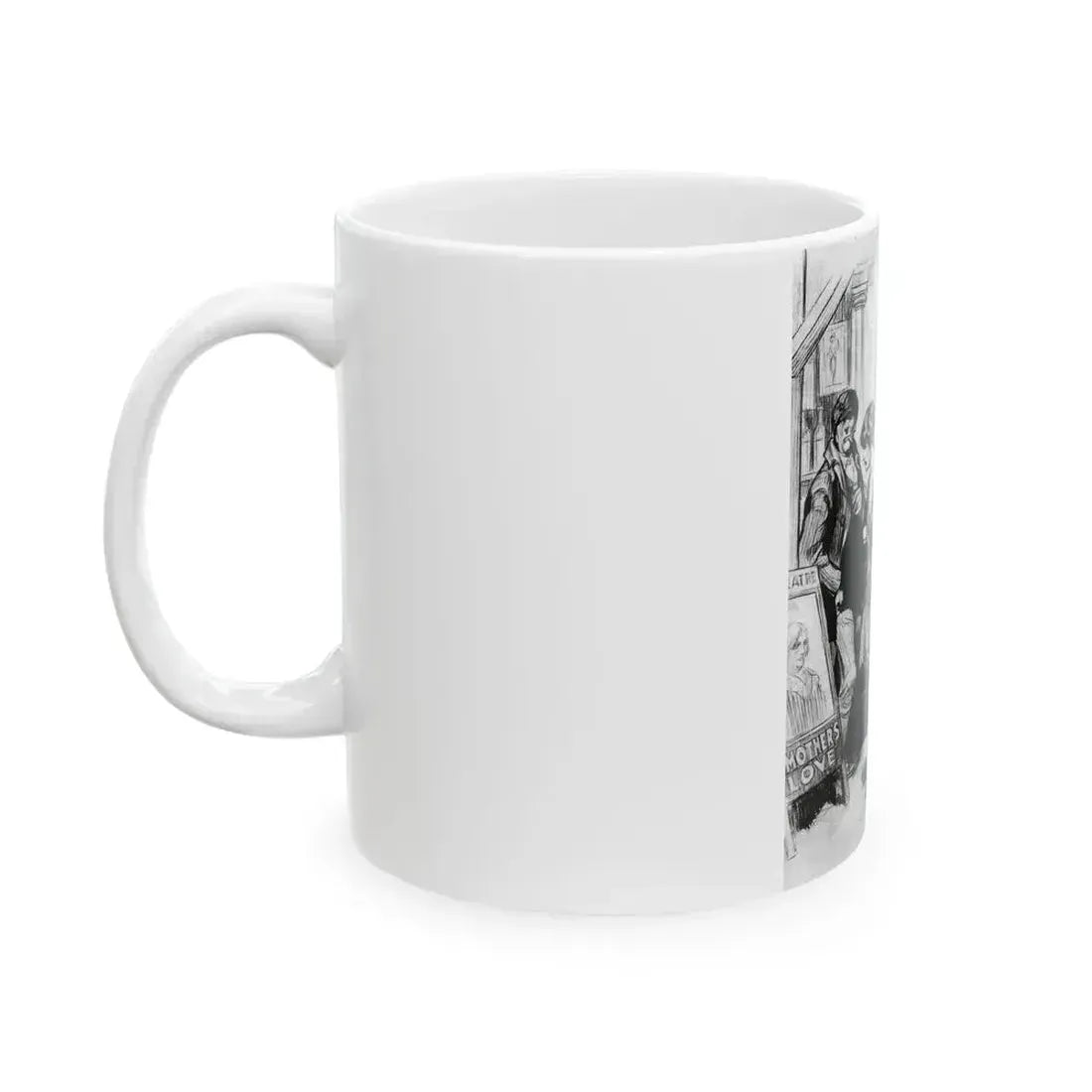 Bad Films Prove People Are Good, Screenland, February 1923 - White Coffee Mug - Go Mug Yourself