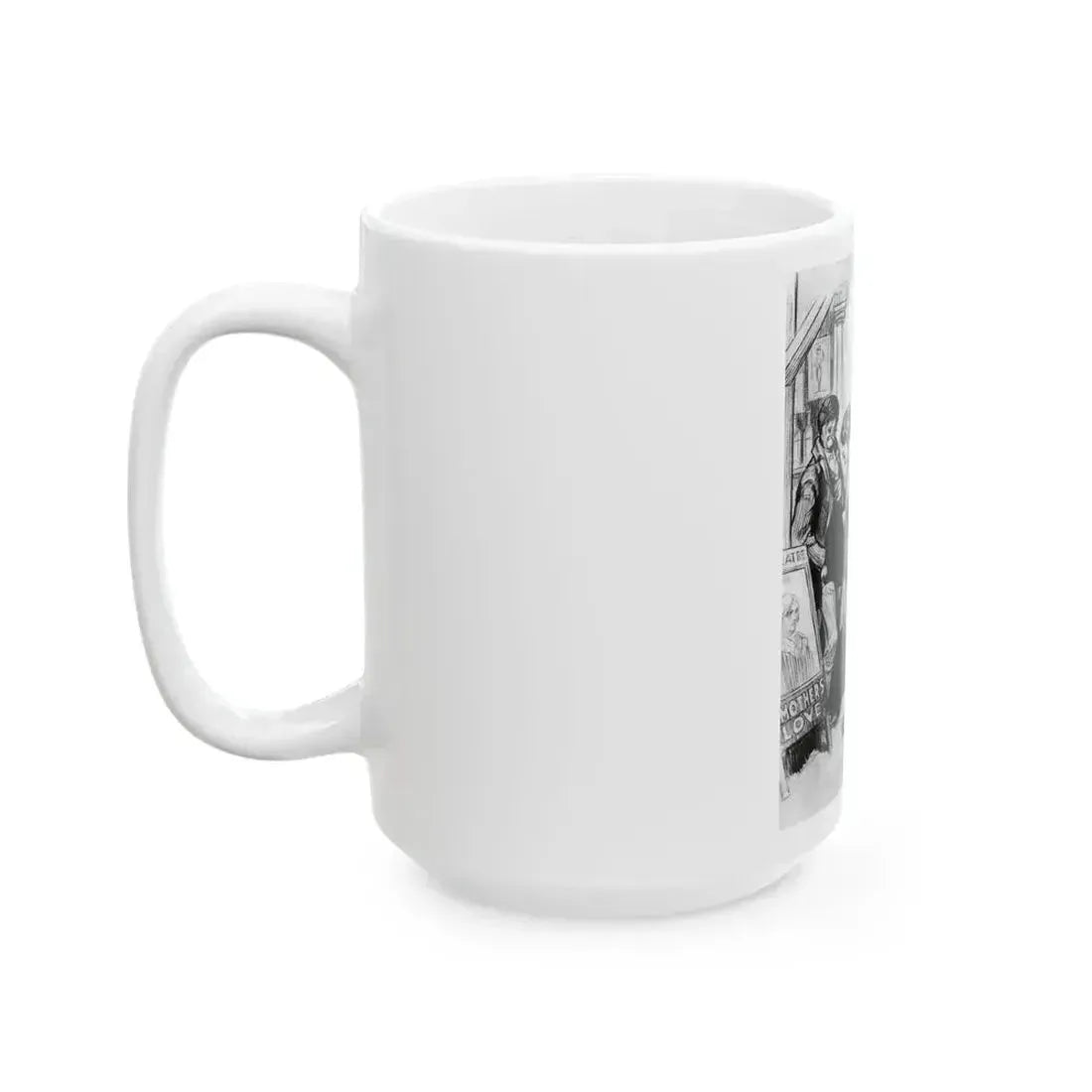 Bad Films Prove People Are Good, Screenland, February 1923 - White Coffee Mug - Go Mug Yourself