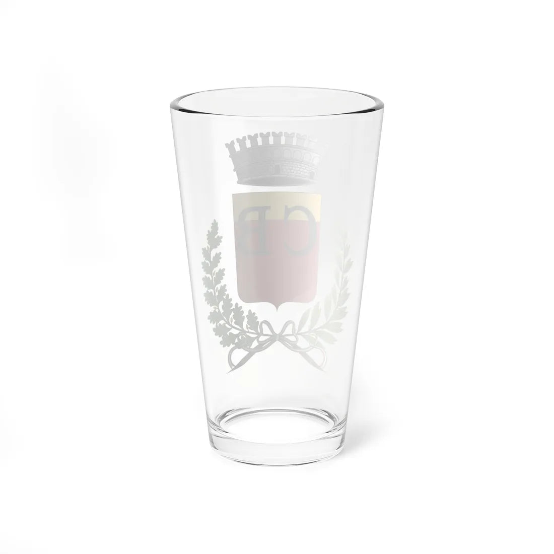 Badalucco-Stemma (Italy) (Coat of Arms) Pint Glass 16oz - Go Mug Yourself
