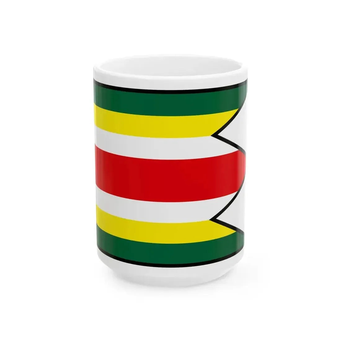 Badan Banska Stiavnica Flag (Slovakia) White Coffee Mug 15oz - Go Mug Yourself