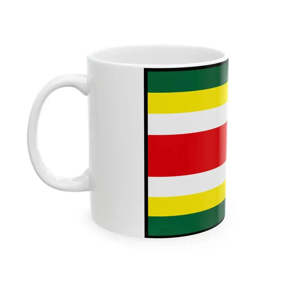 Badan Banska Stiavnica Flag (Slovakia) White Coffee Mug - Go Mug Yourself