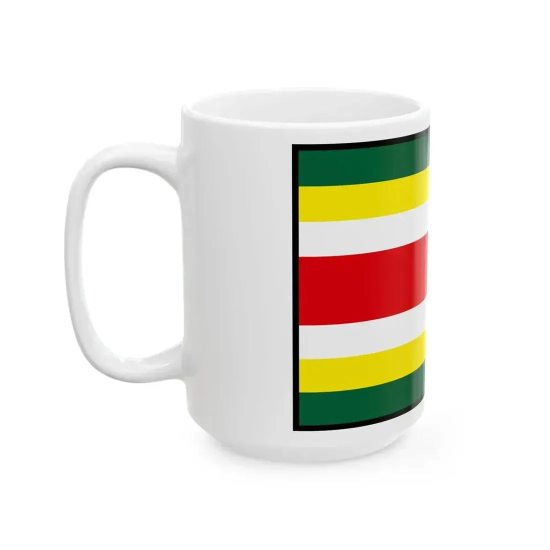 Badan Banska Stiavnica Flag (Slovakia) White Coffee Mug - Go Mug Yourself