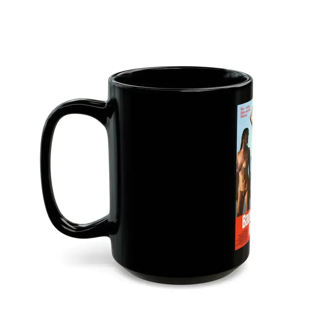 Bademeister-Report - Mad Memories of a Lifeguard 1973 Movie Poster - Black Coffee Mug - Go Mug Yourself