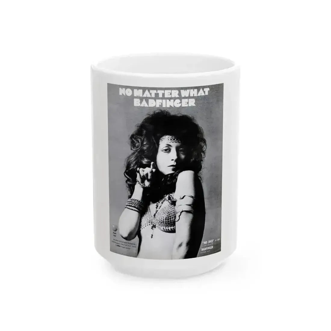 Badfinger 1970 (Music Poster) White Coffee Mug 15oz - Go Mug Yourself