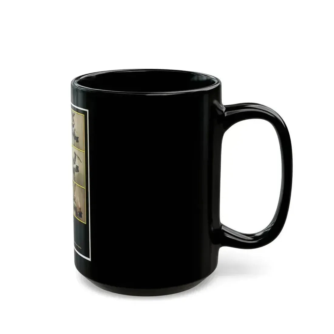 Badfinger 1974 (Music Poster) Black Coffee Mug - Go Mug Yourself