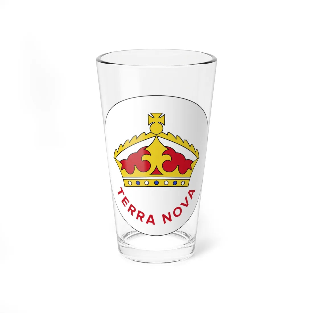 Badge of Newfoundland 1870-1904 (Canada) (Coat of Arms) Pint Glass 16oz 16oz - Go Mug Yourself
