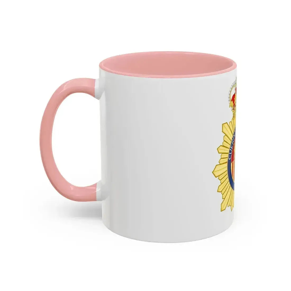 Badge of the National Police Corps of Spain - Accent Coffee Mug - Go Mug Yourself