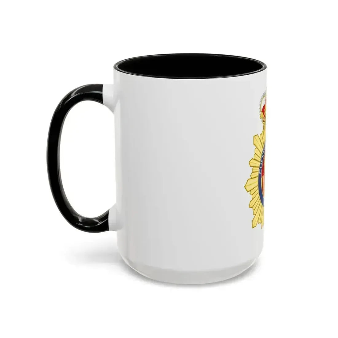 Badge of the National Police Corps of Spain - Accent Coffee Mug - Go Mug Yourself