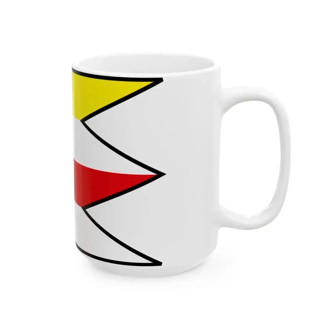 Badin Banska Bystrica Flag (Slovakia) White Coffee Mug - Go Mug Yourself