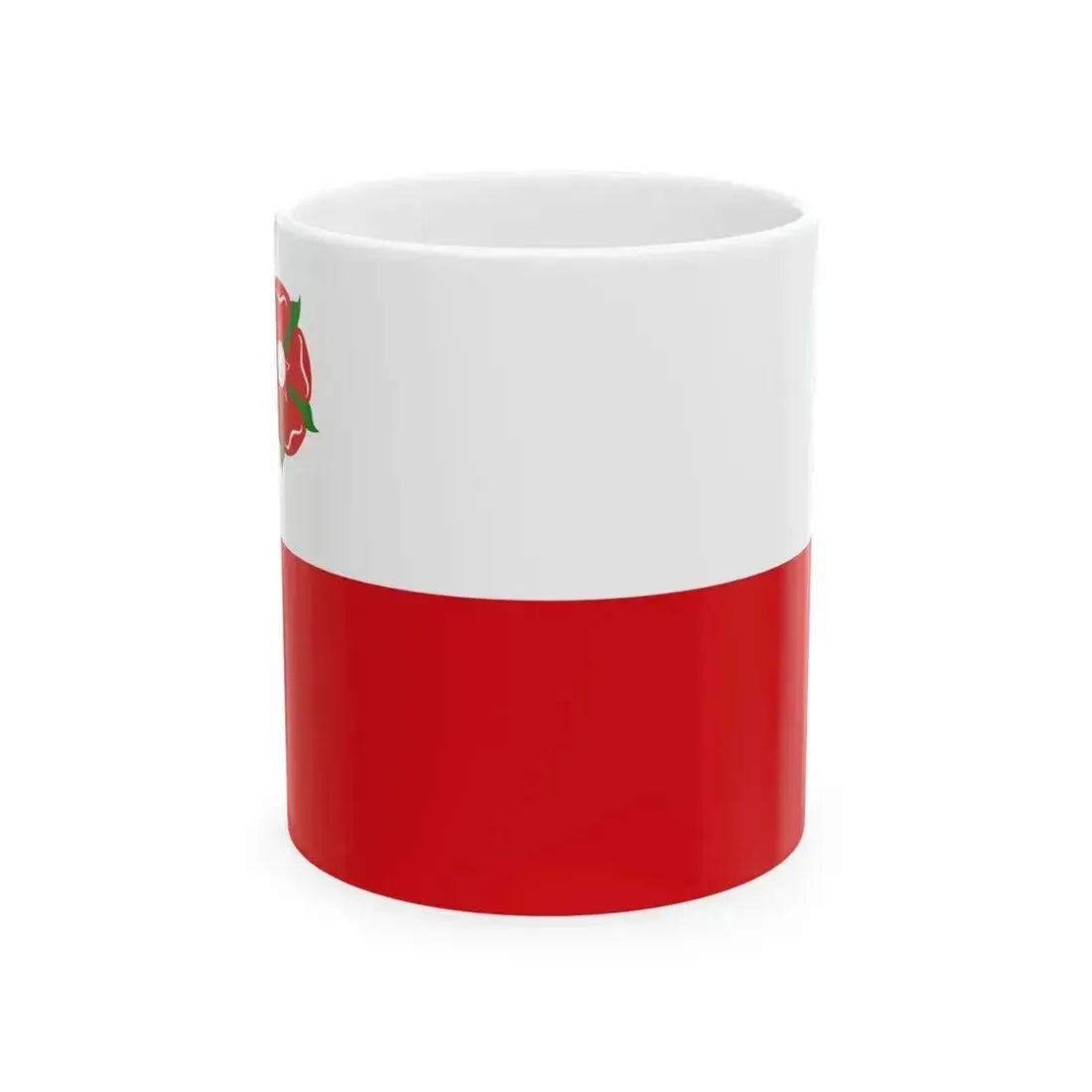 Baelen vlag (Belgium) White Coffee Mug 11oz - Go Mug Yourself