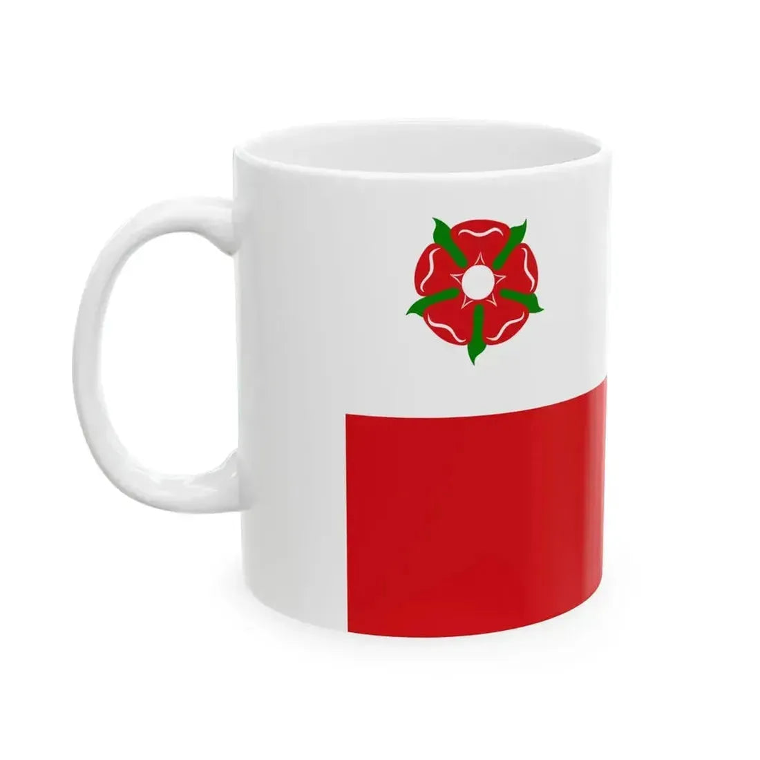 Baelen vlag (Belgium) White Coffee Mug - Go Mug Yourself
