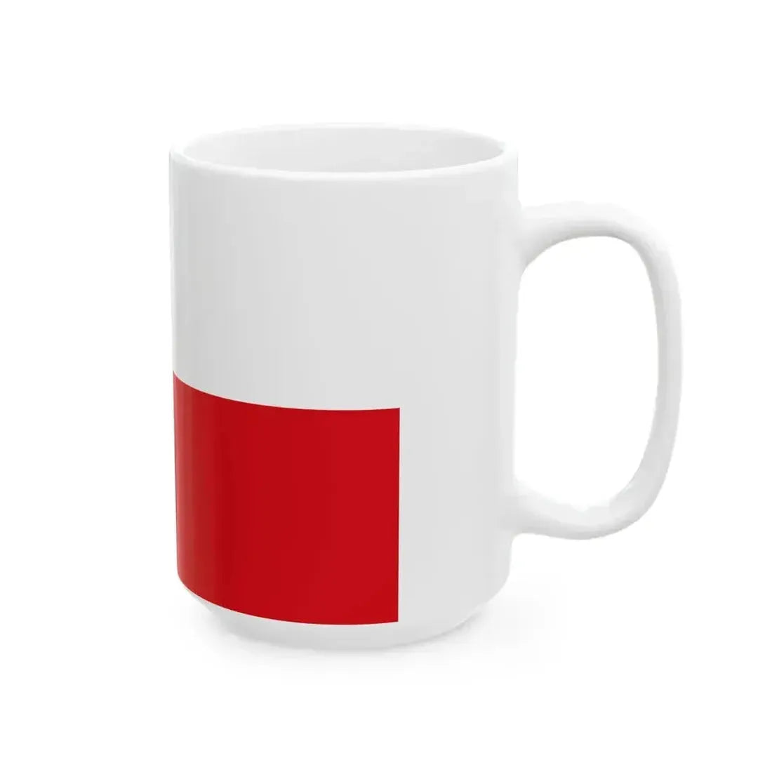 Baelen vlag (Belgium) White Coffee Mug - Go Mug Yourself