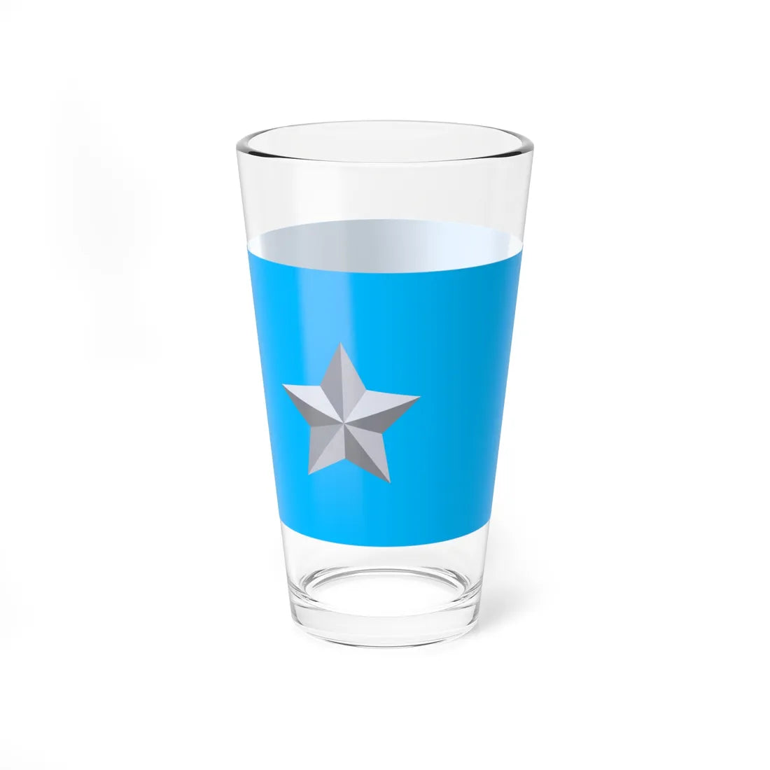 BAF Air Vice-Marshal Star Plate (Bangladesh) (Coat of Arms) Pint Glass 16oz - Go Mug Yourself