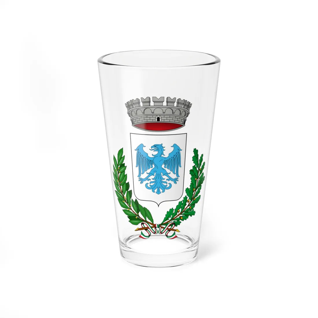 Bagnatica-Stemma (Italy) (Coat of Arms) Pint Glass 16oz 16oz - Go Mug Yourself