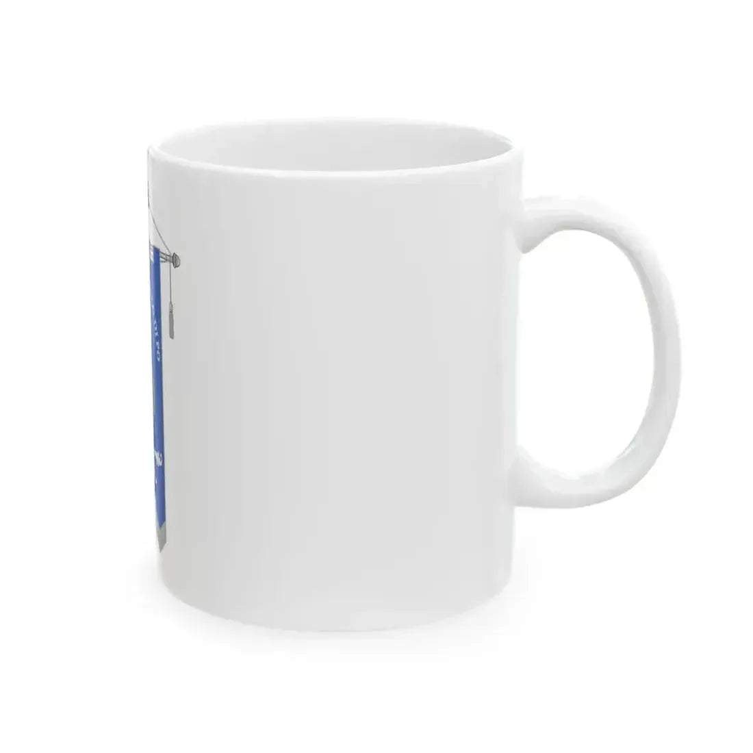 Bagnolo di Po-Gonfalone (Italy) White Coffee Mug - Go Mug Yourself