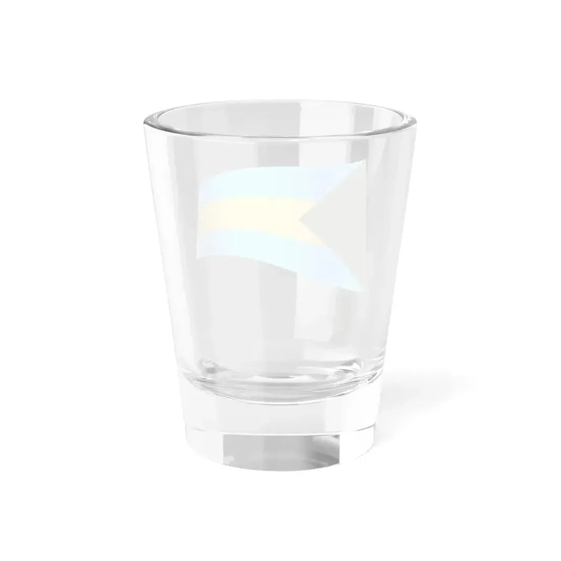Bahamas Flag - iconic waving (Bahamas) Shot Glass 1.5oz - Go Mug Yourself
