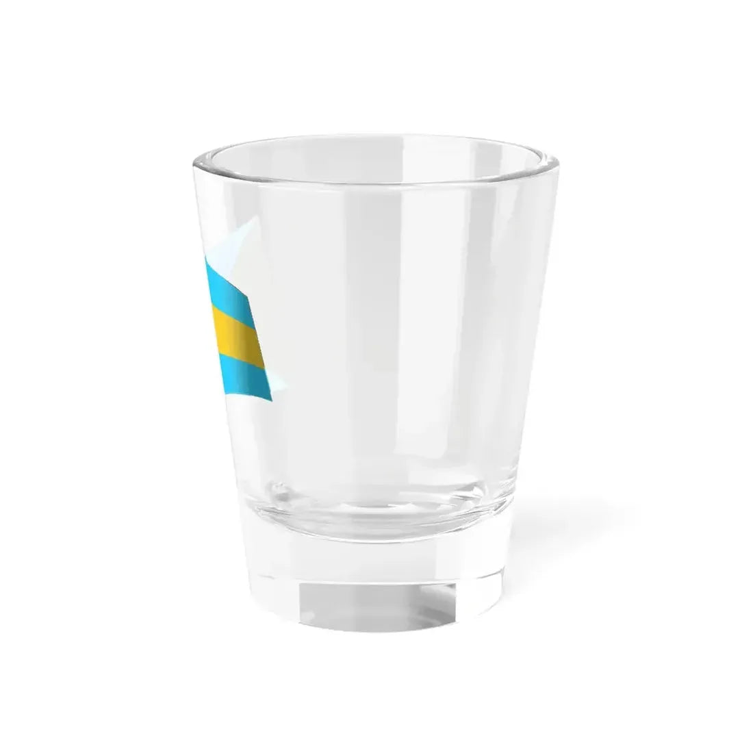 Bahamas Flag - iconic waving (Bahamas) Shot Glass 1.5oz - Go Mug Yourself