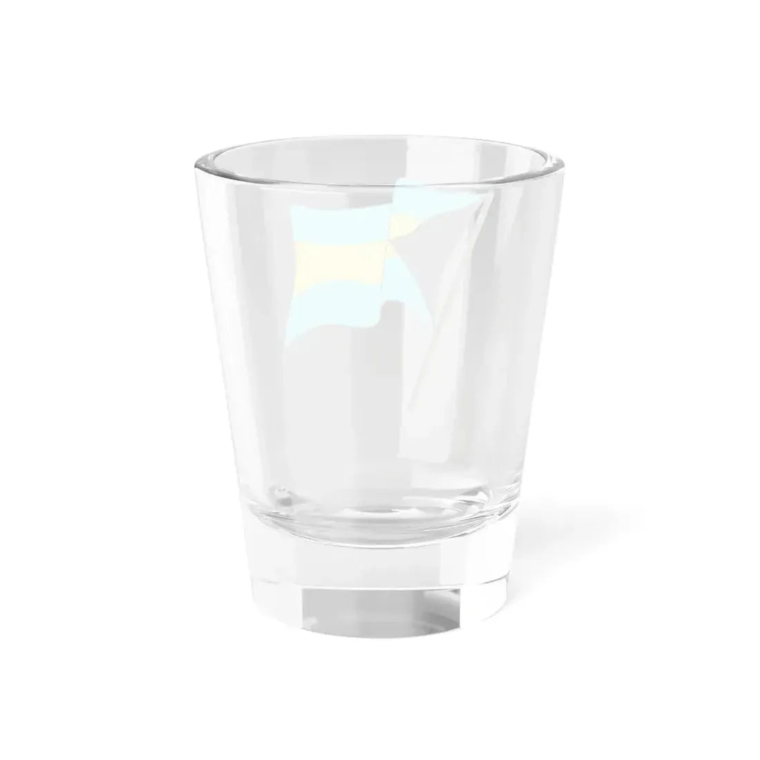 Bahamas Waving Flag Icon (Bahamas) Shot Glass 1.5oz - Go Mug Yourself