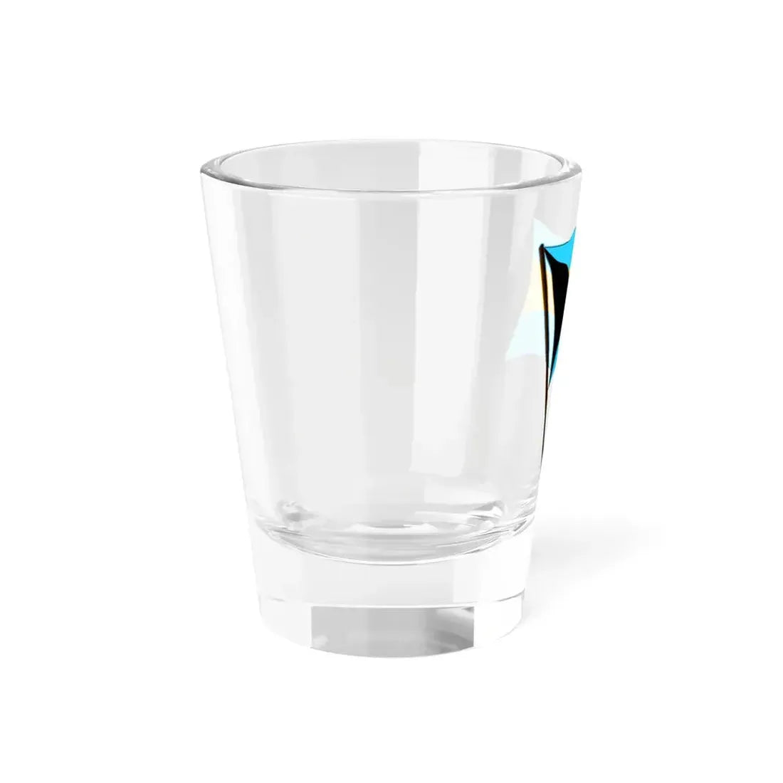 Bahamas Waving Flag Icon (Bahamas) Shot Glass 1.5oz - Go Mug Yourself