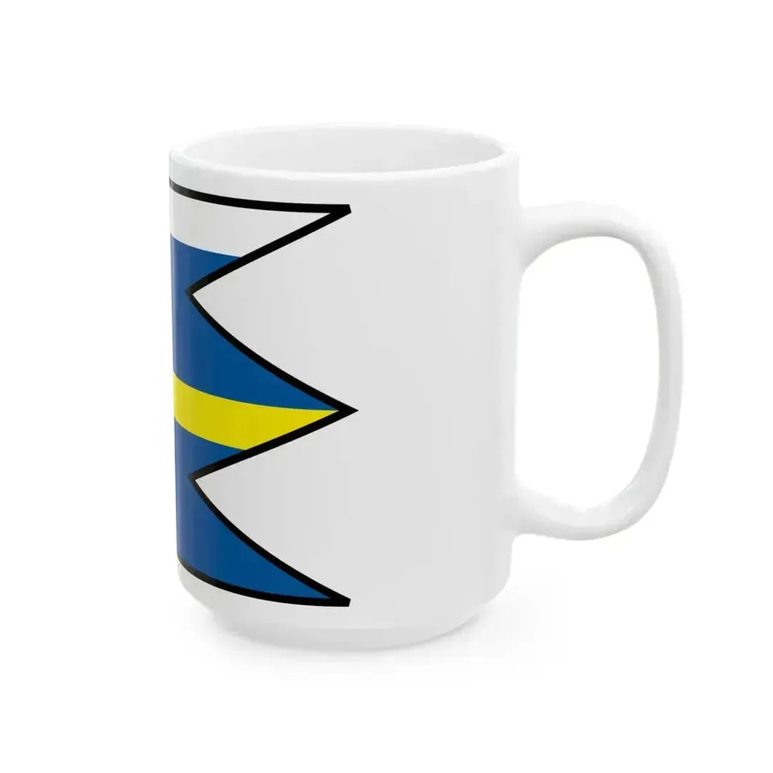 Bahon Pezinok Flag (Slovakia) White Coffee Mug - Go Mug Yourself