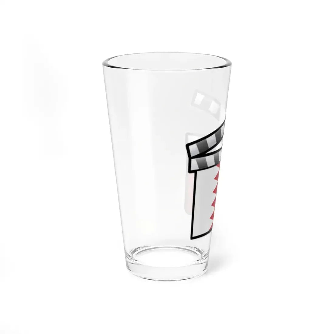 Bahrain film clapperboard (Bahrain) Pint Glass 16oz - Go Mug Yourself