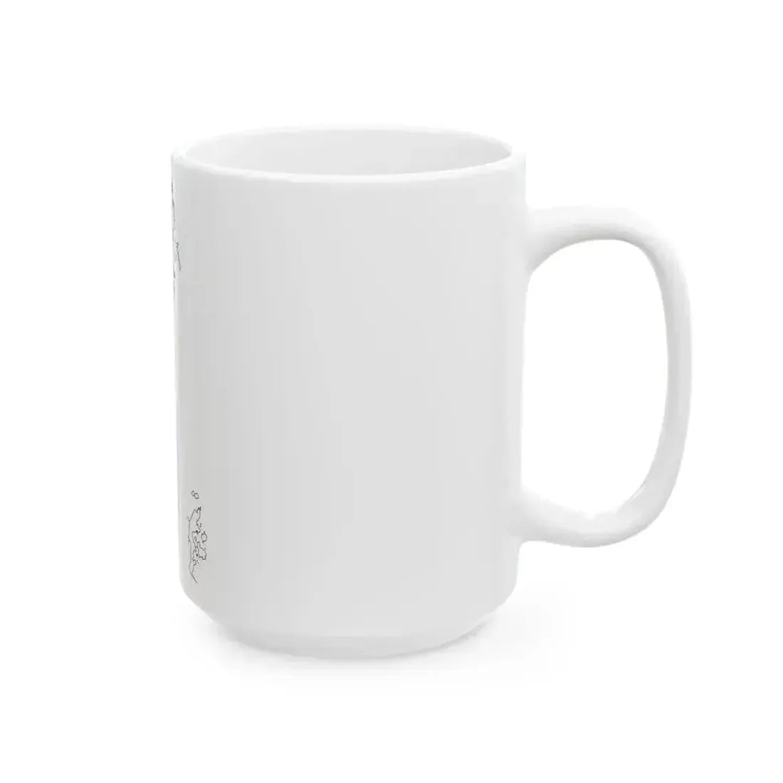 Bahrain-Flagmap (Bahrain) White Coffee Mug - Go Mug Yourself