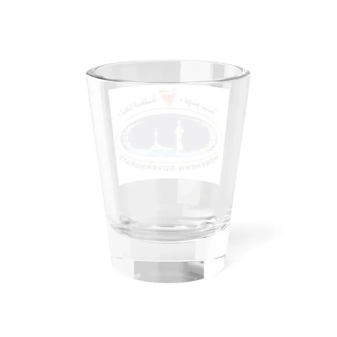 Bahrain Northern Governorate Flag (Bahrain) Shot Glass 1.5oz - Go Mug Yourself