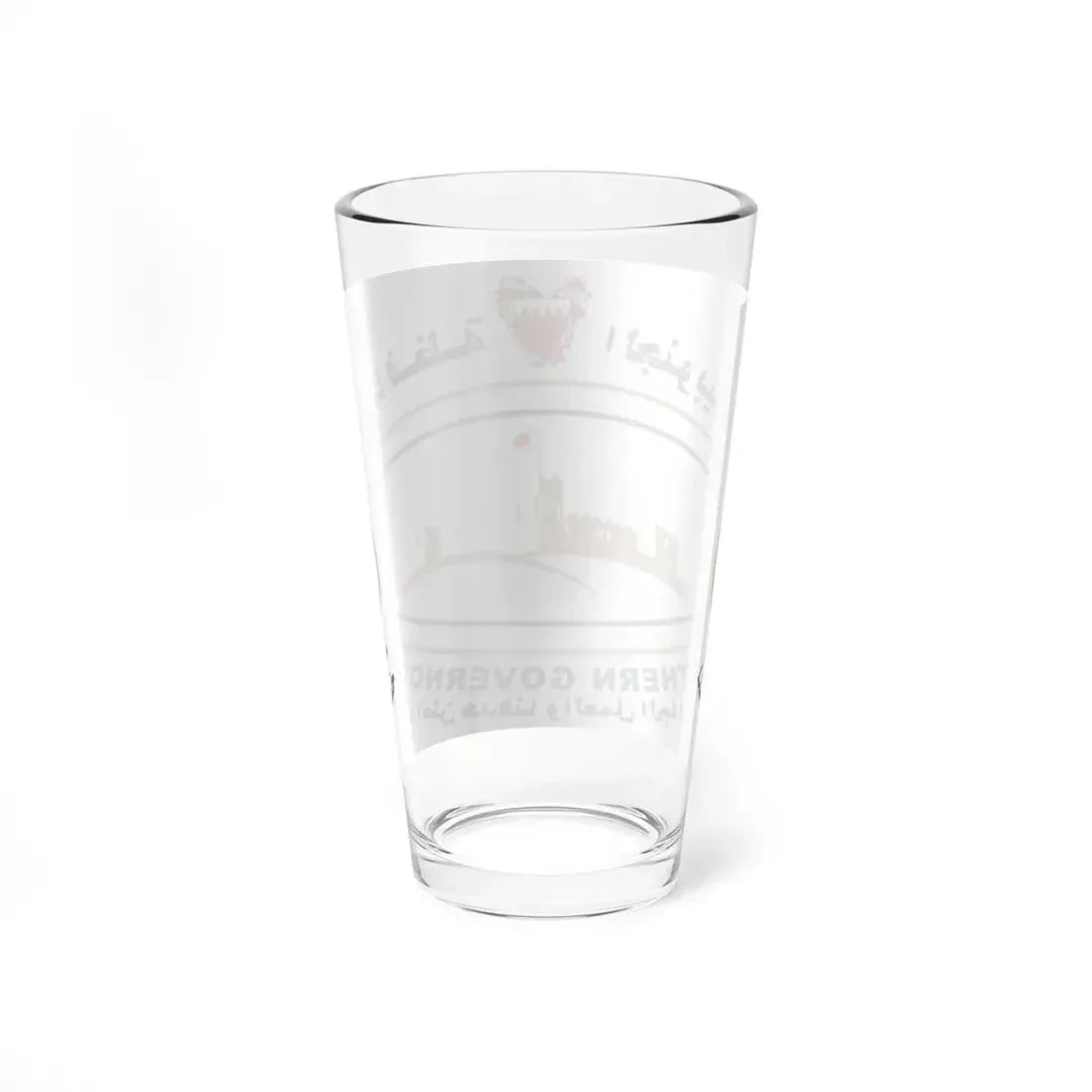 Bahrain Southern Governorate Flag (Bahrain) Pint Glass 16oz - Go Mug Yourself