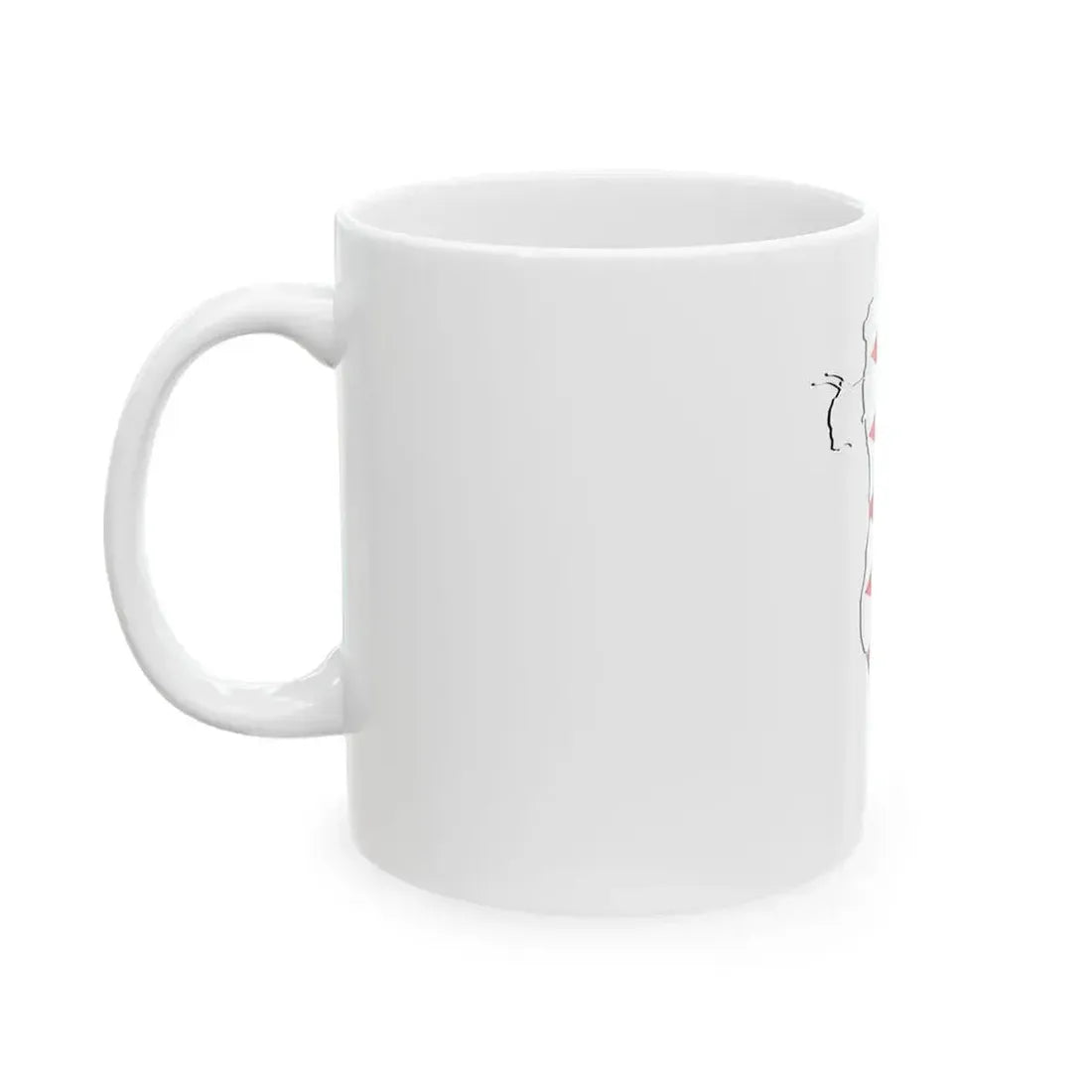 Bahrain Stub (Bahrain) White Coffee Mug - Go Mug Yourself