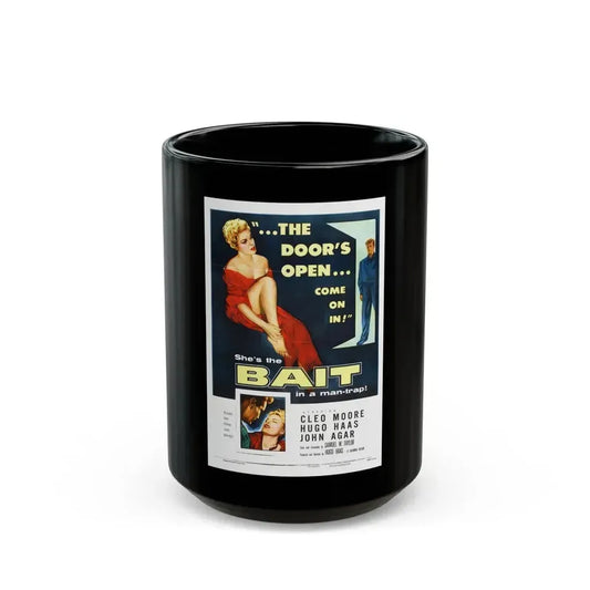 BAIT 1954 Movie Poster - Black Coffee Mug 15oz - Go Mug Yourself