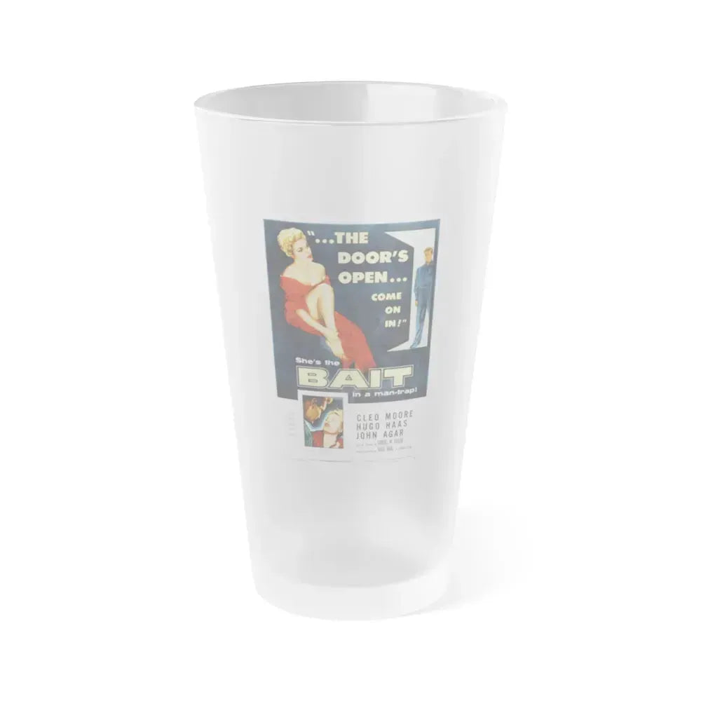 BAIT 1954 Movie Poster - Frosted Pint Glass 16oz 16oz Frosted - Go Mug Yourself
