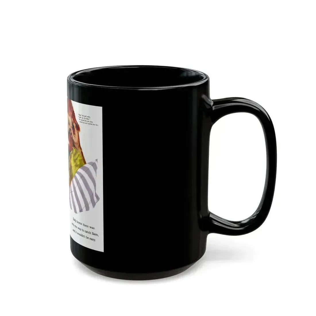 Bait for a Bachelor, 1956 - Black Coffee Mug - Go Mug Yourself