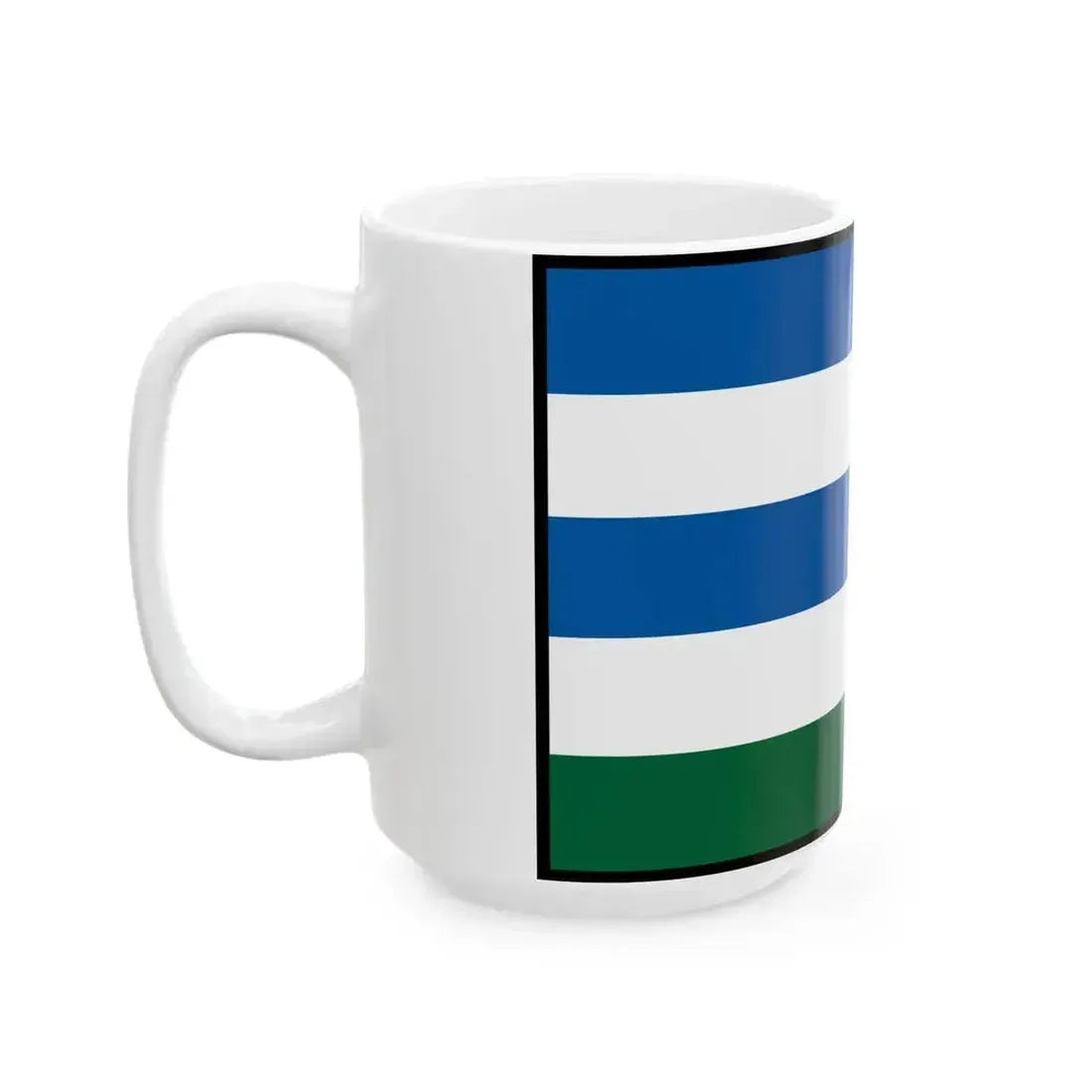Bajany Michalovce Flag (Slovakia) White Coffee Mug - Go Mug Yourself